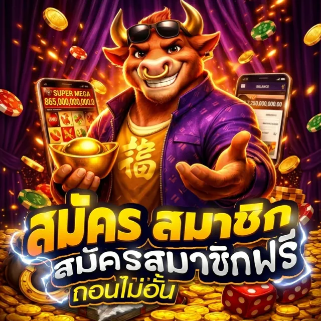 แบนเนอร์ SUPER MEGA ธีม Fortune Ox — ภาพโฆษณาที่ผมใช้เป็นหลักฐาน